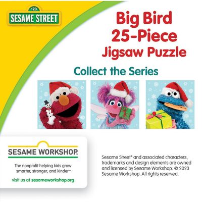 MasterPieces Sesame Street Holiday - Big Bird 25 Piece Jigsaw Puzzle Image 3
