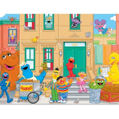 MasterPieces Sesame Street In the Neighborhood 36 Piece Jigsaw Puzzle Image 2