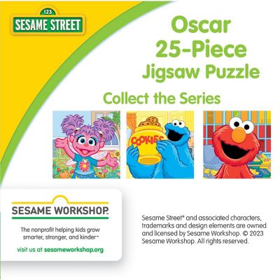MasterPieces Sesame Street - Oscar the Grouch 25 Piece Jigsaw Puzzle Image 3