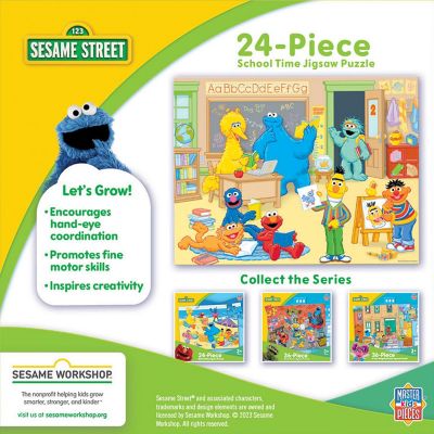 MasterPieces Sesame Street - School Time 24 Piece Jigsaw Puzzle Image 3