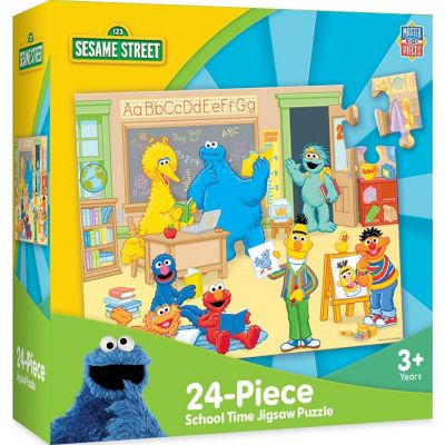 MasterPieces Sesame Street - School Time 24 Piece Jigsaw Puzzle Image 1