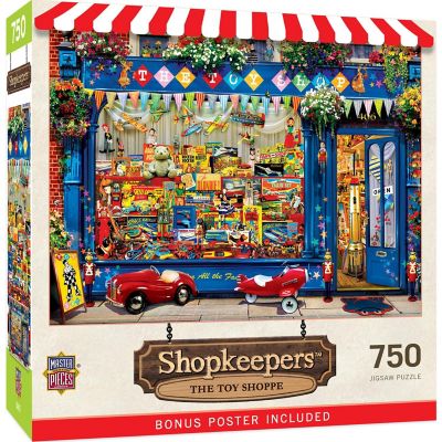 MasterPieces Shopkeepers - The Toy Shoppe 750 Piece Jigsaw Puzzle Image 1