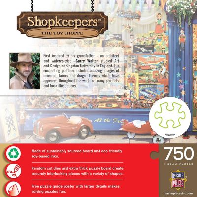 MasterPieces Shopkeepers - The Toy Shoppe 750 Piece Jigsaw Puzzle Image 3