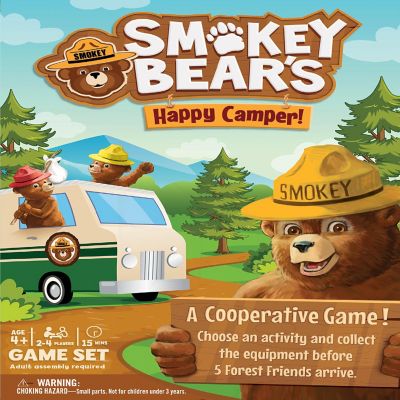 MasterPieces Smokey Bear's Happy Camper Co-Op Game for Kids Image 1