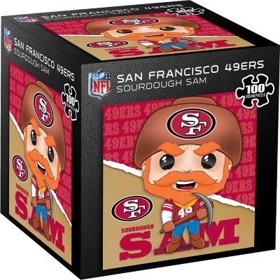 MasterPieces Sourdough Sam - San Francisco 49ers Mascot 100 Piece Jigsaw Puzzle Image 1