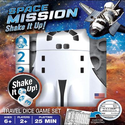 MasterPieces Space Mission Shake It Up Dice Game for Families and Kids Image 1