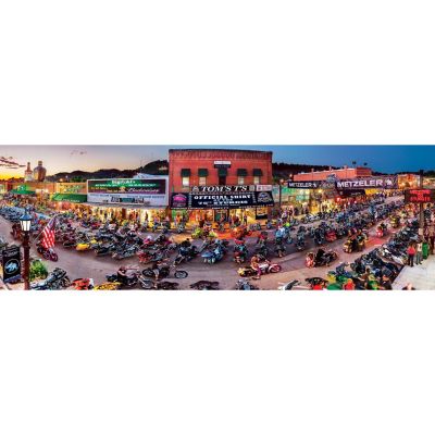 MasterPieces Sturgis 1000 Piece Panoramic Jigsaw Puzzle for Adults Image 2