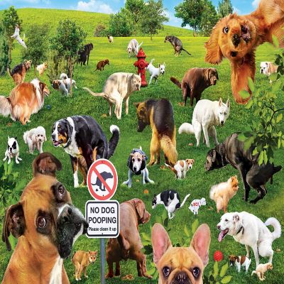 MasterPieces Super Dooper Poopers 1000 Piece Jigsaw Puzzle for Adults Image 2