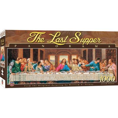 MasterPieces The Last Supper - 1000 Piece Panoramic Jigsaw Puzzle Image 1