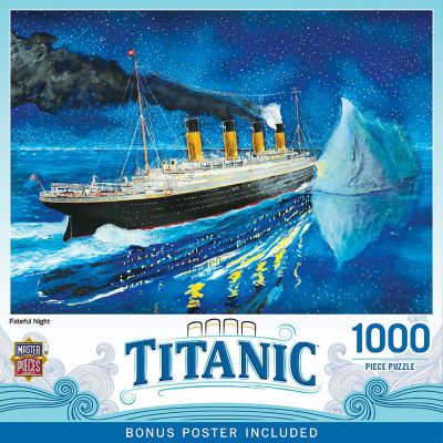 MasterPieces Titanic - Fateful Night 1000 Piece Jigsaw Puzzle Image 1
