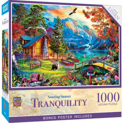 MasterPieces Tranquility - Soaring Sunset 1000 Piece Jigsaw Puzzle Image 1