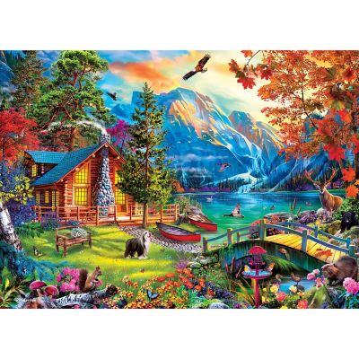 MasterPieces Tranquility - Soaring Sunset 1000 Piece Jigsaw Puzzle Image 2