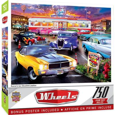 MasterPieces Wheels - Runner's Up 750 Piece Jigsaw Puzzle for Adults Image 1