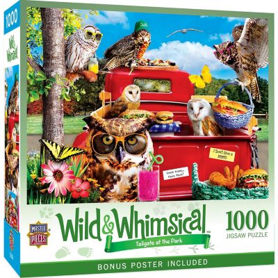 MasterPieces Wild & Whimsical - Tailgate at the Park 1000 Piece Puzzle Image 1