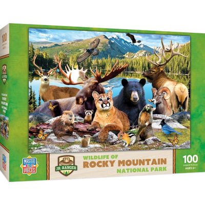 MasterPieces Wildlife of Rocky Mountain National Park - 100 Piece Puzzle Image 1