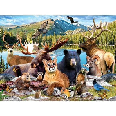 MasterPieces Wildlife of Rocky Mountain National Park - 100 Piece Puzzle Image 2
