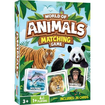 MasterPieces World of Animals Matching Game for Kids and Families Image 1