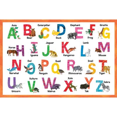 MasterPieces World of Eric Carle Alphabet 48 Piece Floor Jigsaw Puzzle Image 2