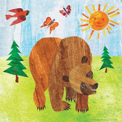 MasterPieces World of Eric Carle - Brown Bear 25 Piece Jigsaw Puzzle Image 2
