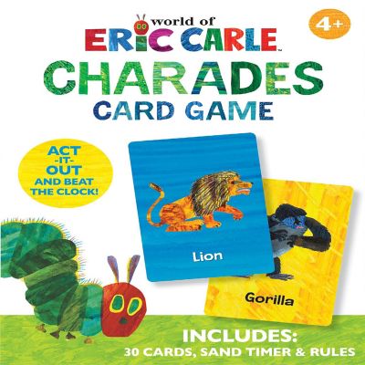 MasterPieces World of Eric Carle Charades Travel Card Game for Kids Image 1