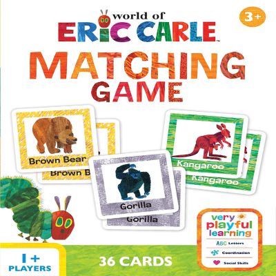 MasterPieces World of Eric Carle Matching Travel Game for Kids Image 1