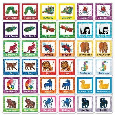 MasterPieces World of Eric Carle Matching Travel Game for Kids Image 2