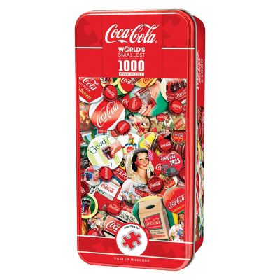 MasterPieces World's Smallest Coca-Cola Caps 1000 Piece Jigsaw Puzzle Image 1