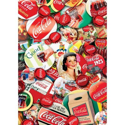 MasterPieces World's Smallest Coca-Cola Caps 1000 Piece Jigsaw Puzzle Image 2