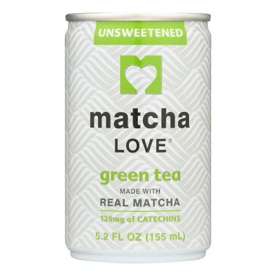 Matcha Love Unsweetened Tea - Case of 20 - 5.2 oz. Image 1