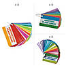 Math Flash Card Sets on a Ring for 6 Image 1