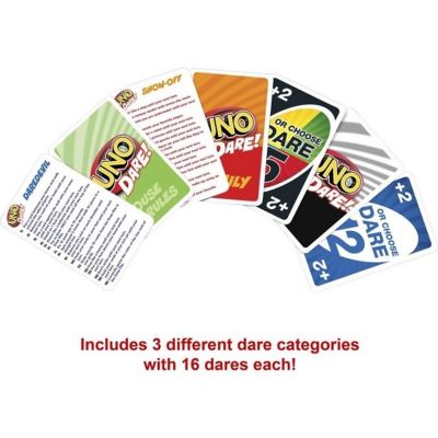 Mattel Games UNO Dare Wild Choices  Card Game Image 2