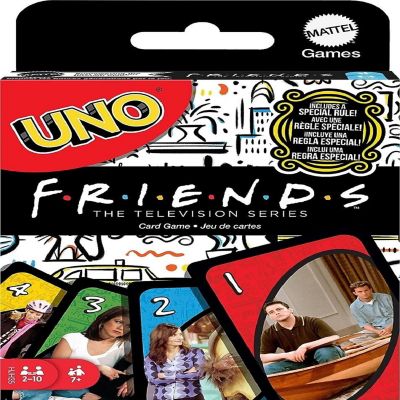 Mattel Games UNO Friends Card Game Family, Adult and Party Game Night Image 1