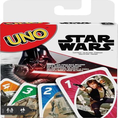 Mattel Games UNO Star Wars Card Game for Kids & Family with Themed Deck Image 1