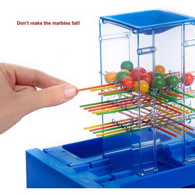 Mattel Travel Kerplunk, Portable Kids Game with Built-in Storage for 5 Year Olds and Up Image 2
