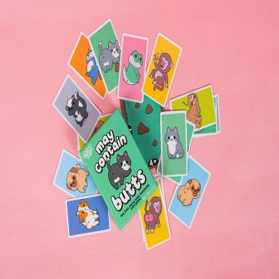May Contain Butts - Race to React in This Fast-paced Butt-Matching Card Game! Image 2