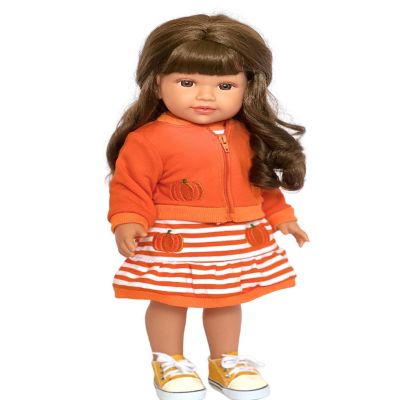 MBD Whisked Away to Autumn's Whimsy: Delight in the Fall Harvest Outfits for 18-Inch Dolls- 18 inch doll clothes Image 2