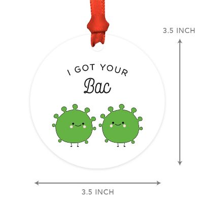 MDF Christmas Ornament  I Got Your Bac Image 2