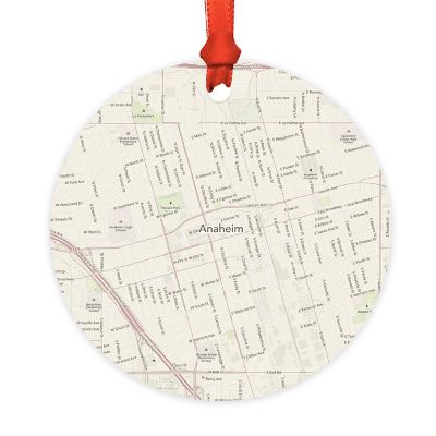 MDF Ornament  Anaheim, California Map Image 2