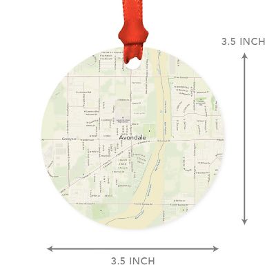 MDF Ornament Avondale Arizona Map Image 2