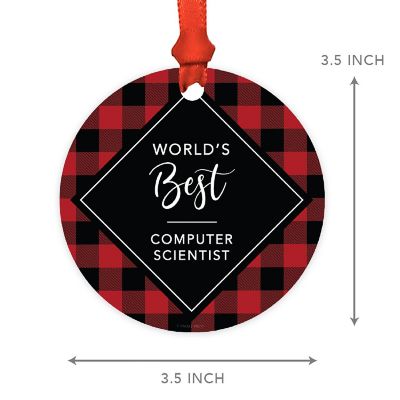 MDF Ornament  Best Computer Scientist Image 2