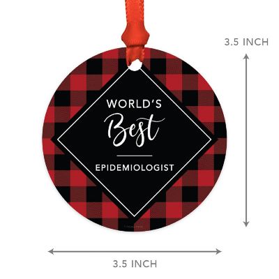 MDF Ornament  Best Epidemiologist Image 2