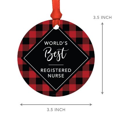 MDF Ornament  Best Registered Nurse Image 2