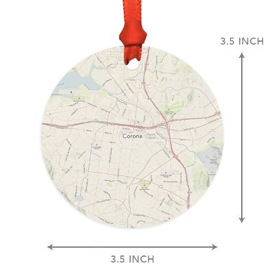 MDF Ornament California Map Image 2