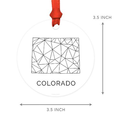 MDF Ornament Colorado Blk/Wh Geometric Image 3