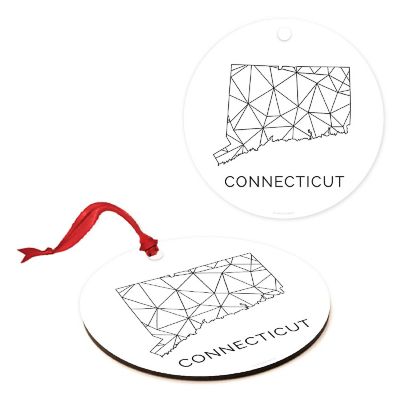 MDF Ornament Connecticut Blk/Wh Geometri Image 2