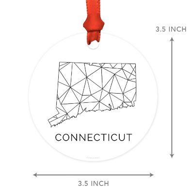 MDF Ornament Connecticut Blk/Wh Geometri Image 3