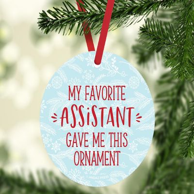 MDF Ornament Fav Assistant Gift Image 1