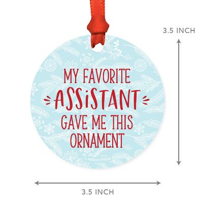 MDF Ornament Fav Assistant Gift Image 2