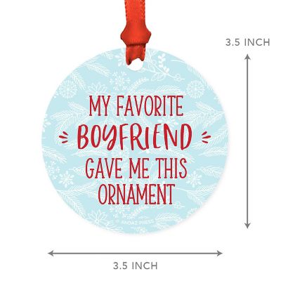 MDF Ornament Fav Boyfriend Gift Image 2