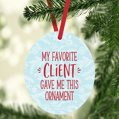 MDF Ornament Fav Client Gift Image 1